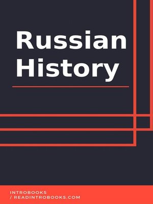cover image of Russian History